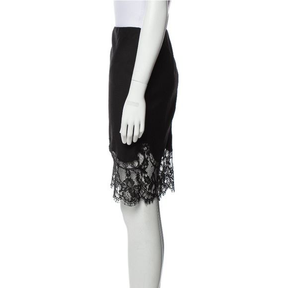 Givency Lace Trim Skirt - Picture 2 of 4